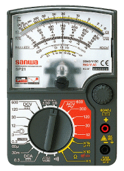 日本三和SP21模擬萬用表