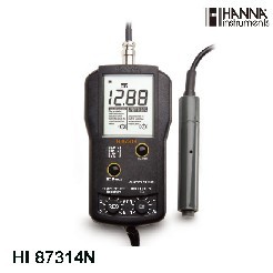 哈納儀器&哈納電導率儀EC計HI87314N(哈納HANNA)便攜式電導率，電阻率測定儀